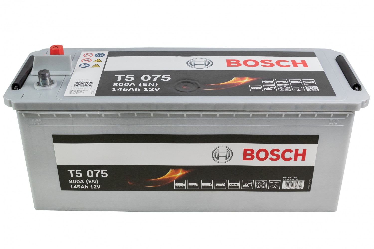 АКУМУЛЯТОР BOSCH 12В/145АГ/800А/37,12КГ